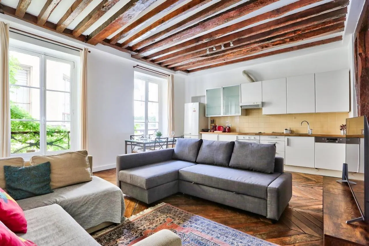Chatelet Les Halles Superb Appartment 파리 0*,